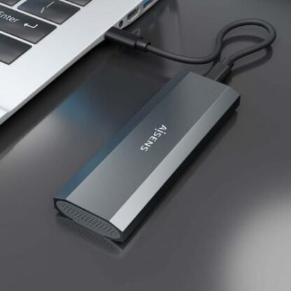 Caja externa para disco ssd m.2 nvme aisens asm2-029gr/ usb 3.2/ sin tornillos - Imagen 4