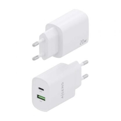 Cargador de pared aisens a110-0754/ 1xusb tipo-c/ 1xusb/ 20w - Imagen 3