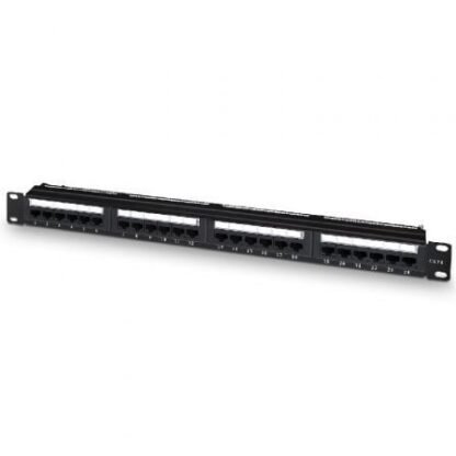 Patch panel aisens a141-0509/ 24 puertos/ cat.6/ altura 1u/ gestión de cables
