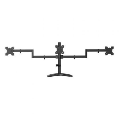 Soporte de sobremesa para 3 monitores aisens dt27tsr-287/ giratorio/ inclinable/ hasta 10kg - Imagen 2