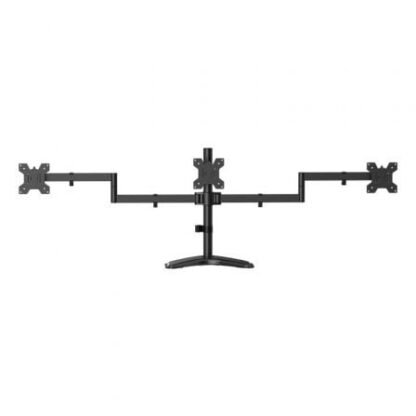 Soporte de sobremesa para 3 monitores aisens dt27tsr-287/ giratorio/ inclinable/ hasta 10kg - Imagen 2
