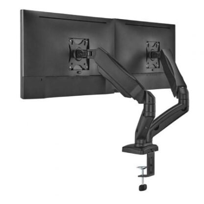 Soporte de mesa con contrapeso para 2 monitores o tv aisens dt32tsr-221/giratorio/ inclinable/ hasta 9kg - Imagen 3
