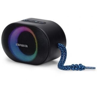 Altavoz con bluetooth aiwa bst-330bl/ 10w/ 1.0/ azul y negro