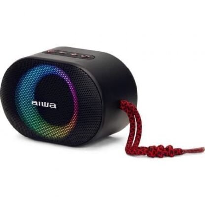 Altavoz con bluetooth aiwa bst-330rd/ 10w/ 1.0/ rojo y negro