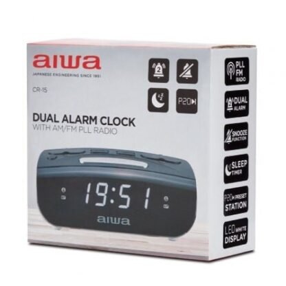Despertador aiwa cr-15/ radio fm - Imagen 5