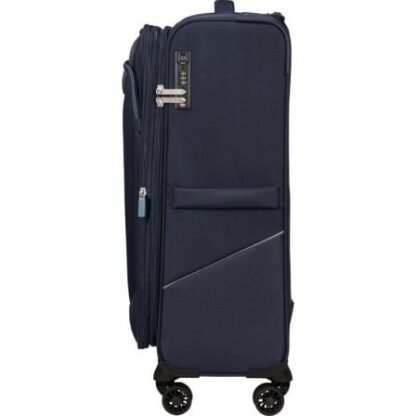 Maleta mediana american tourister summerride spinner 69cm/ 69x43x29cm/ 4 ruedas/ azul marino - Imagen 4