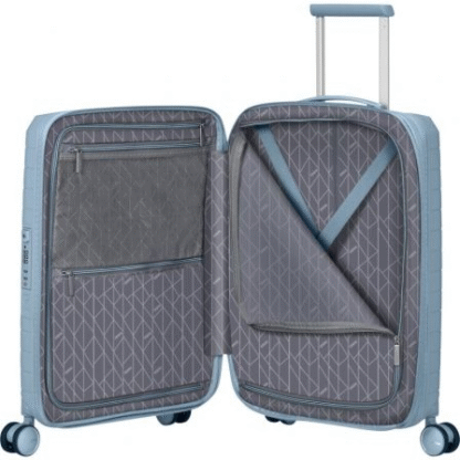Maleta de cabina american tourister fastforward spinner expansible 55cm/ 55x40x23cm/ 4 ruedas/ azul - Imagen 3