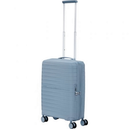 Maleta de cabina american tourister fastforward spinner expansible 55cm/ 55x40x23cm/ 4 ruedas/ azul - Imagen 5