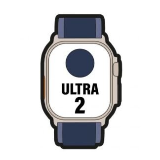 Apple watch ultra 2/ gps/ cellular/ 49mm/ caja de titanio/ correa loop trail azul m/l