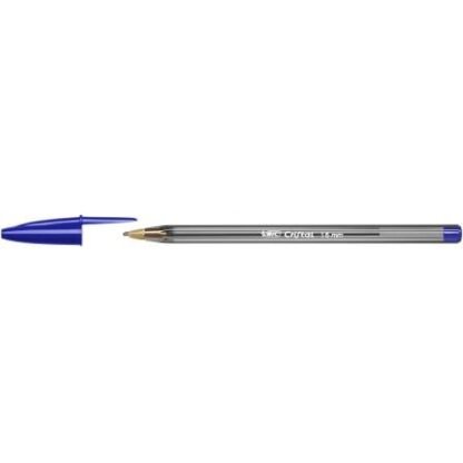 Caja de bolígrafos de tinta de aceite bic cristal large 880656/ 50 unidades/ azules - Imagen 4