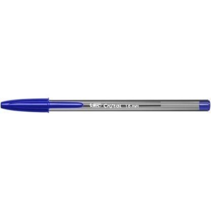 Caja de bolígrafos de tinta de aceite bic cristal large 880656/ 50 unidades/ azules - Imagen 5