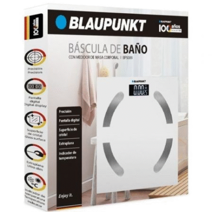 Báscula de baño blaupunkt bp5009/ blanco - Imagen 2