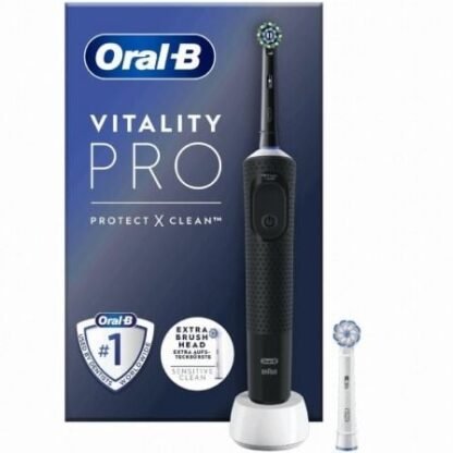 Cepillo dental braun oral-b vitality pro/ negro - Imagen 2