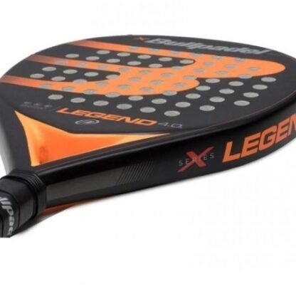 Pala de pádel bullpadel legend 4.0 2022/ naranja y negra - Imagen 4