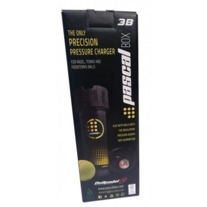 Presurizador para pelotas de pádel bullpadel pascal box 3b/ incluye bomba hinchadora/ capacidad 3 uds - Imagen 4