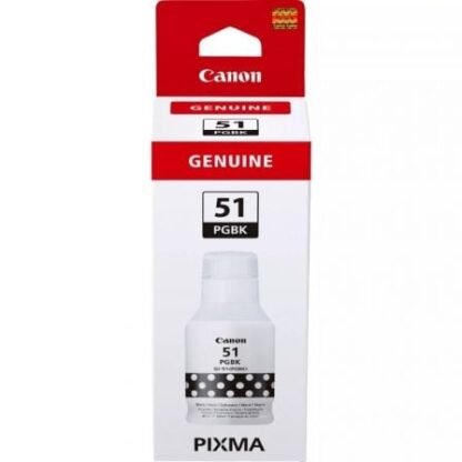 Botella de tinta original canon gi-51/ negra