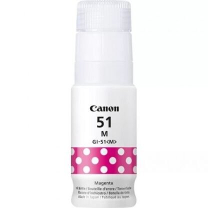 Botella de tinta original canon gi-51/ magenta - Imagen 2