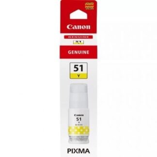 Botella de tinta original canon gi-51/ amarilla