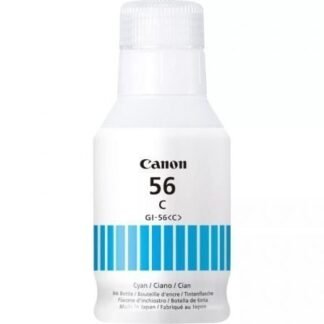 Botella de tinta original canon gi-56/ cian