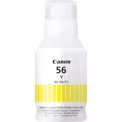 Botella de tinta original canon gi-56/ amarilla