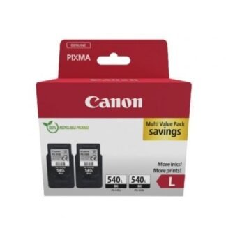 Cartucho de tinta original canon pg-540l twinpack/ 2x negro