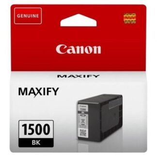 Cartucho de tinta original canon pgi-1500bk/ negro
