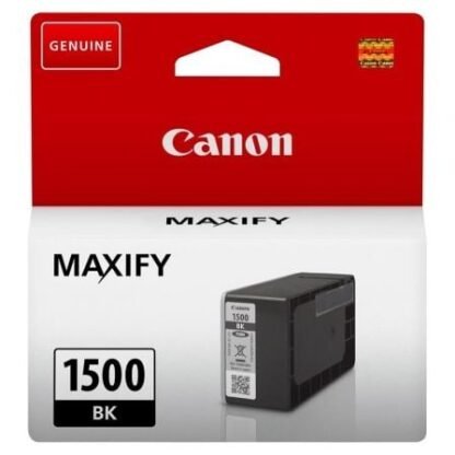 Cartucho de tinta original canon pgi-1500bk/ negro