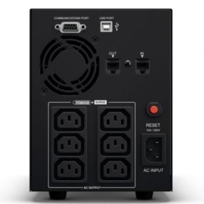 Sai línea interactiva cyberpower value2200eilcd/ 2200va-1320w/ 6 salidas/ formato torre - Imagen 3