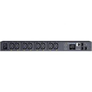 Unidad de distribución para alimentación cyberpower pdu41005/ 16a/ 8x iec c13/ formato rack 1u