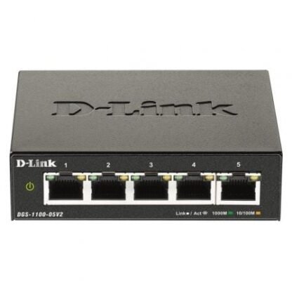 Switch d-link dgs-1100-05v2 5 puertos/ rj-45 10/100/1000 - Imagen 2