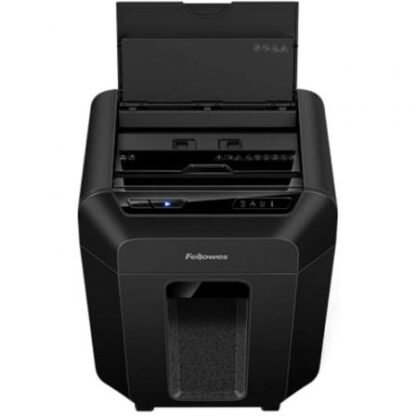 Destructora fellowes 80m/ mini corte de 4 x 12mm/ negra - Imagen 3