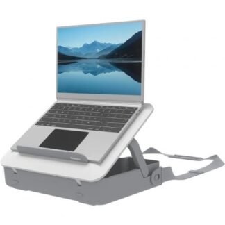 Maletín con elevador fellowes breyta para portátiles hasta 14"/ blanco