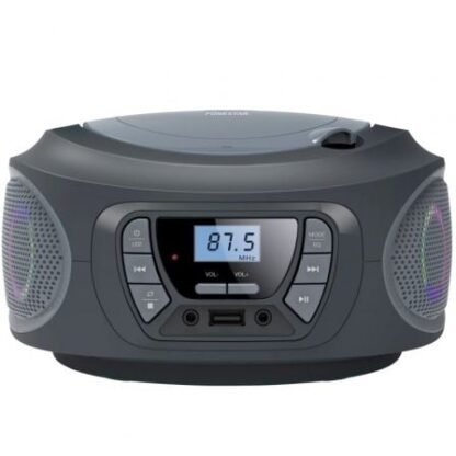 Radio cd fonestar boom-one-g/ 13w/ con cable/ a pilas/ gris - Imagen 2