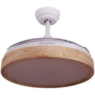 Ventilador de techo grunkel skywind-42wo/ 40w/ 3 aspas 106cm/ 6 velocidades