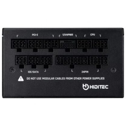 Fuente de alimentación hiditec gdx750 v2/ 750w/ ventilador 14cm/ atx 3.0/ pcie 5.0/ 80 plus gold - Imagen 4