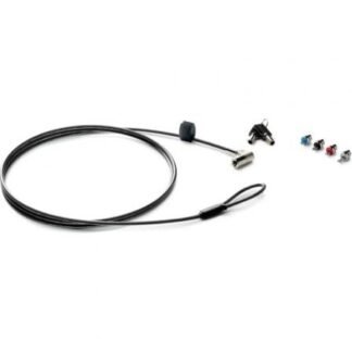 Cable de seguridad para portátiles hp 6uw42aa/ 1.83m