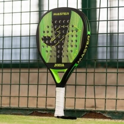 Pala de pádel joma master/ negra y verde flúor - Imagen 5