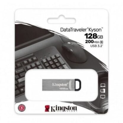 Pendrive 128gb kingston datatraveler kyson usb 3.2 - Imagen 3