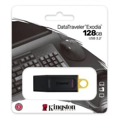Pendrive 128gb kingston datatraveler exodia usb 3.2 - Imagen 3