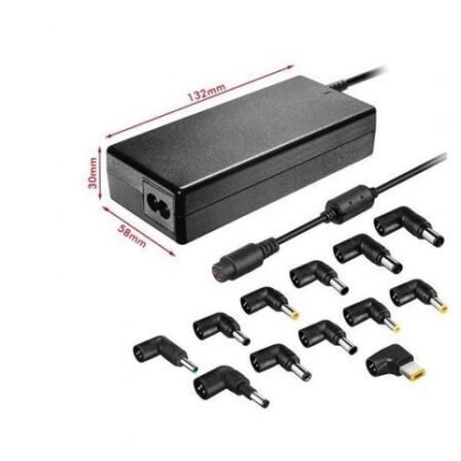 Cargador de portátil leotec home/ 90w/ automático/ 12 conectores/ voltaje 15-20v - Imagen 2