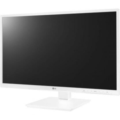 Monitor profesional lg 24bk55yp-w 23.8"/ full hd/ multimedia/ regulable en altura/ blanco - Imagen 3