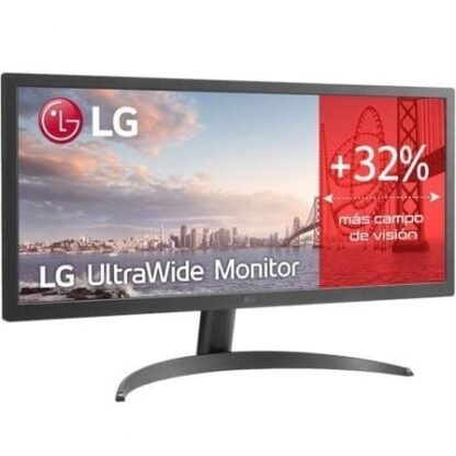 Monitor profesional ultrapanorámico lg ultrawide 26wq500-b 25.7"/ wfhd/ negro - Imagen 2