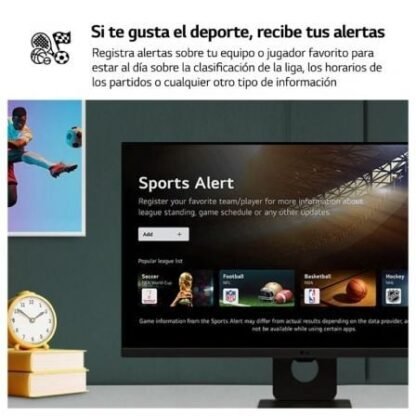 Smart monitor lg myview 32sr50f-b 31.5"/ full hd/ multimedia/ smart tv/ negro - Imagen 5