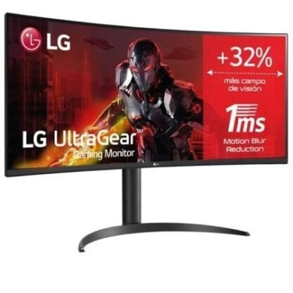 Monitor gaming ultrapanorámico curvo lg ultragear 34wp65cp-b 34"/ wqhd/ 1ms/ 160hz/ va/ multimedia/ negro - Imagen 2