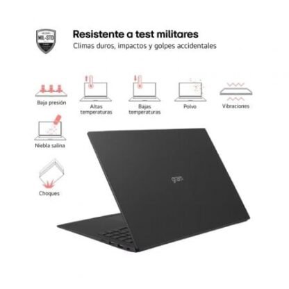 Portátil lg gram 16z90s-g.ad7bb intel core ultra 7-155h/ 32gb/ 2tb ssd/ 16"/ win11 - Imagen 4