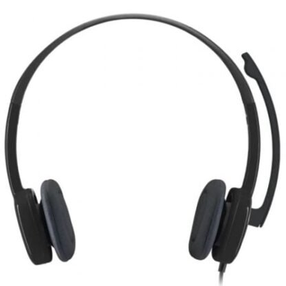 Auriculares logitech h151/ con micrófono/ jack 3.5/ negros - Imagen 2