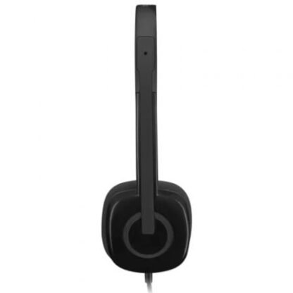 Auriculares logitech h151/ con micrófono/ jack 3.5/ negros - Imagen 3