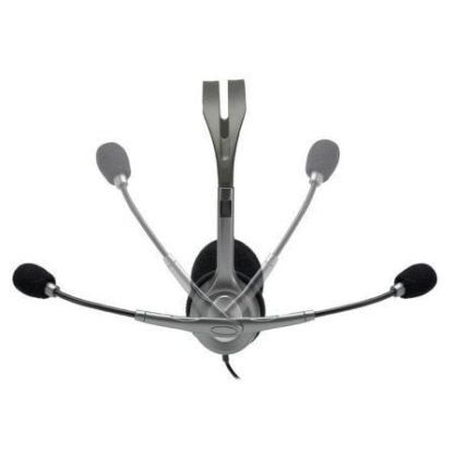 Auriculares logitech h111/ con micrófono/ jack 3.5/ negros - Imagen 3