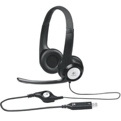 Auriculares logitech h390/ con micrófono/ usb/ negros - Imagen 2