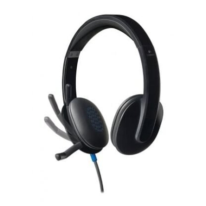 Auriculares logitech h540/ con micrófono/ usb/ negros - Imagen 2
